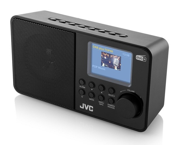 Radio JVC DAB RA-E611B-DAB black - zdjęcie 6
