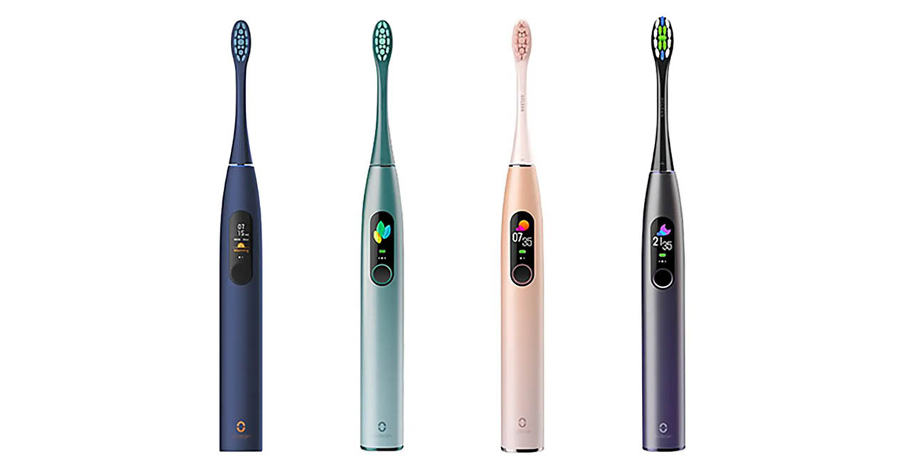 Szczoteczka soniczna Oclean X Pro (niebieski) - zdjęcie 1