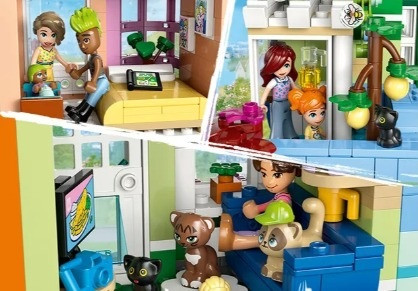 LEGO FRIENDS 42670 Mieszkania i sklepy w mieście Heartlake - zdjęcie 7