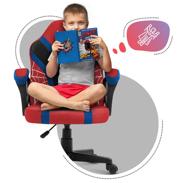 Fotel gam. dla dziecka Huzaro Ranger 1.0 Spider - zdjęcie 5