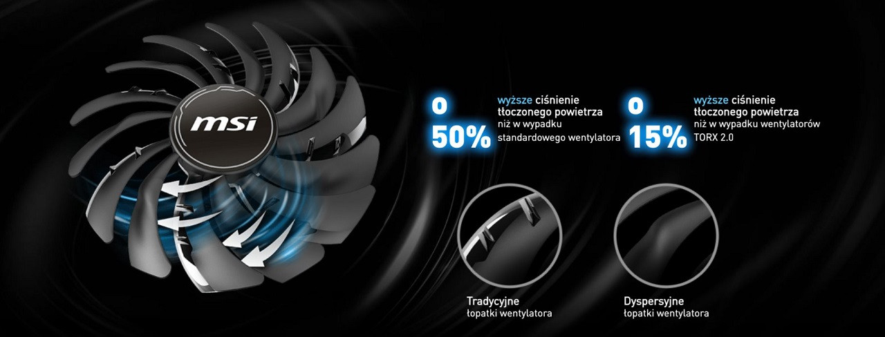 Karta graficzna MSI GeForce RTX 3050 VENTUS 2X XS 8GB OC - zdjęcie 6
