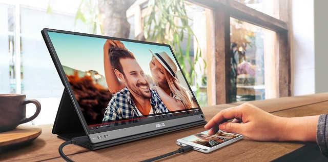 MONITOR ASUS 15,6" MB16AHP ZenScreen Go - zdjęcie 6