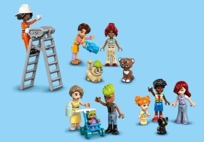 LEGO FRIENDS 42670 Mieszkania i sklepy w mieście Heartlake - zdjęcie 8