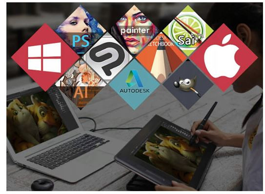 Tablet graficzny Huion Kamvas Pro 12 - zdjęcie 8