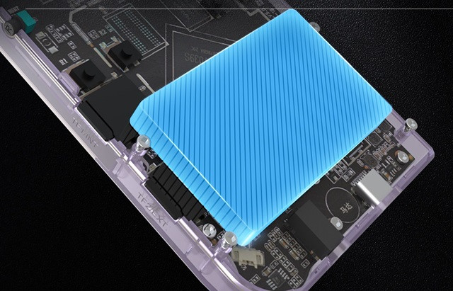 Przenośna konsola retro ANBERNIC RG 35xx (2024) BLACK TRANSPARENT - zdjęcie 5