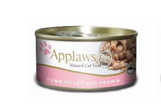 APPLAWS CAT Filet z tuńczyka i krewetki - mokra karma dla kota - 70g - zdjęcie 1