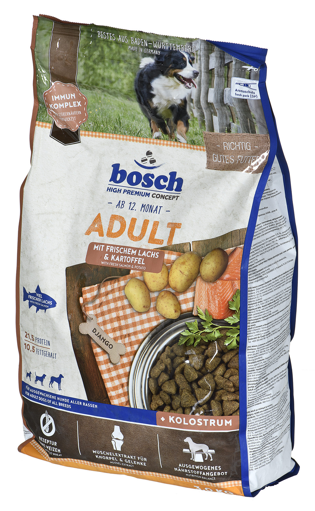 BOSCH Adult Fresh Salmon & Potato - świeży łosoś i ziemniaki 3kg - zdjęcie 1