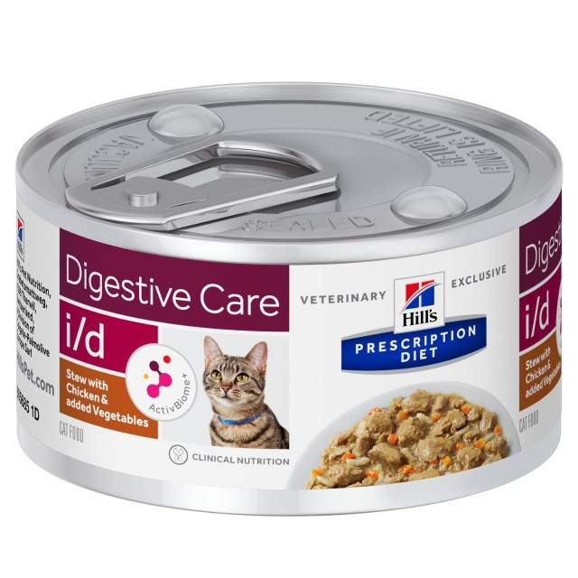 HILL'S Prescription Diet Digestive Care i/­­d Feline potrawka z kurczaka - mokra karma dla kota - 12x82g - zdjęcie 1