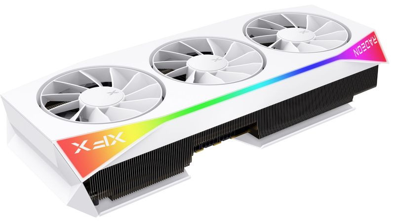 Karta graf. XFX Mercury RX 9070XT OC White G RGB 16 - zdjęcie 1