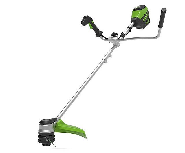 60V Podkaszarka/Kosa z uchwytem rowerowym GREENWORKS GD60BCB - 2108407 - zdjęcie 1