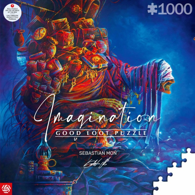 Puzzle Good Loot Imagination Puzzle: Sebastian Moń Ciężar doświadczeń 1000 elementów - zdjęcie 1
