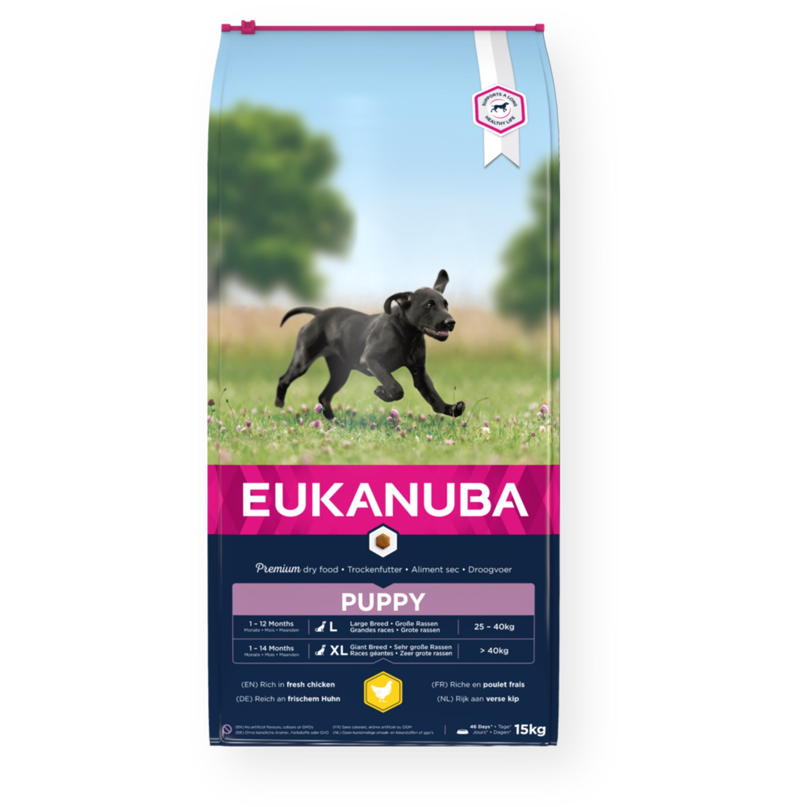 EUKANUBA Growing Puppy Large Breed - sucha karma dla szczeniąt ras dużych - 15 kg - zdjęcie 2