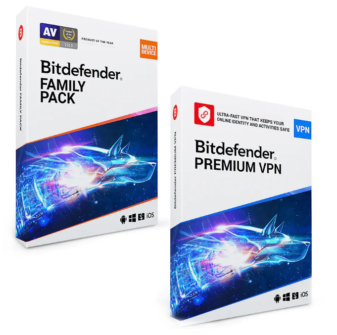 Bitdefender Family Pack + VPN 10U/1Y - zdjęcie 1