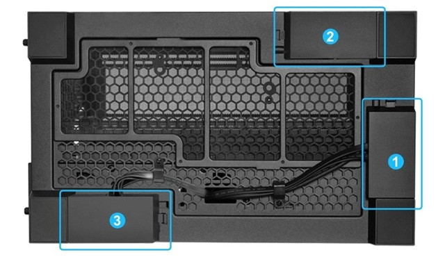 Lian Li I/O Kit for O11 Dynamic EVO White - zdjęcie 2