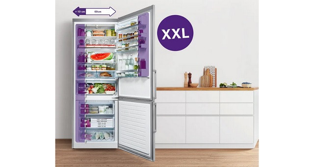 Lodówka BOSCH Serie 4 KGN 56XLEB No Frost MultiAirflow 193cm - zdjęcie 2