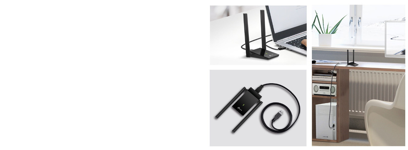 Karta sieciowa TP-LINK ARCHER T4U Plus - zdjęcie 5