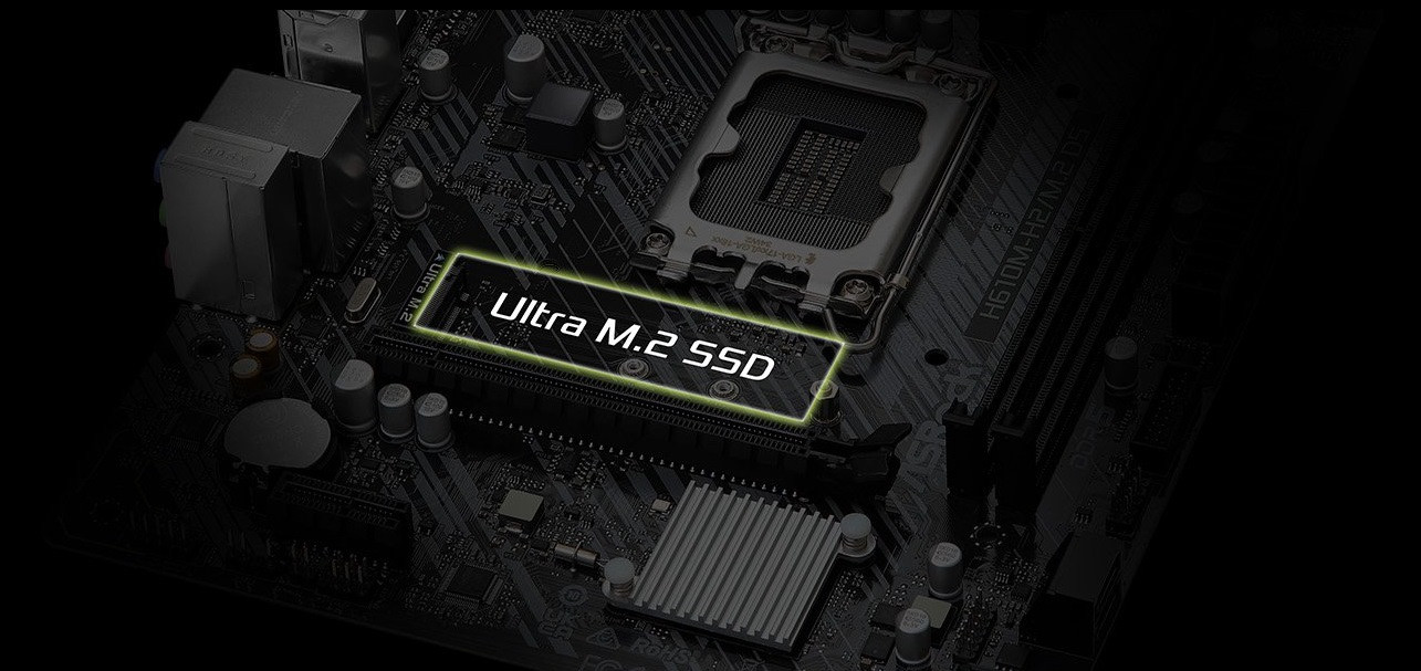 Płyta główna ASRock H610M-H2/M.2 D5 - zdjęcie 3