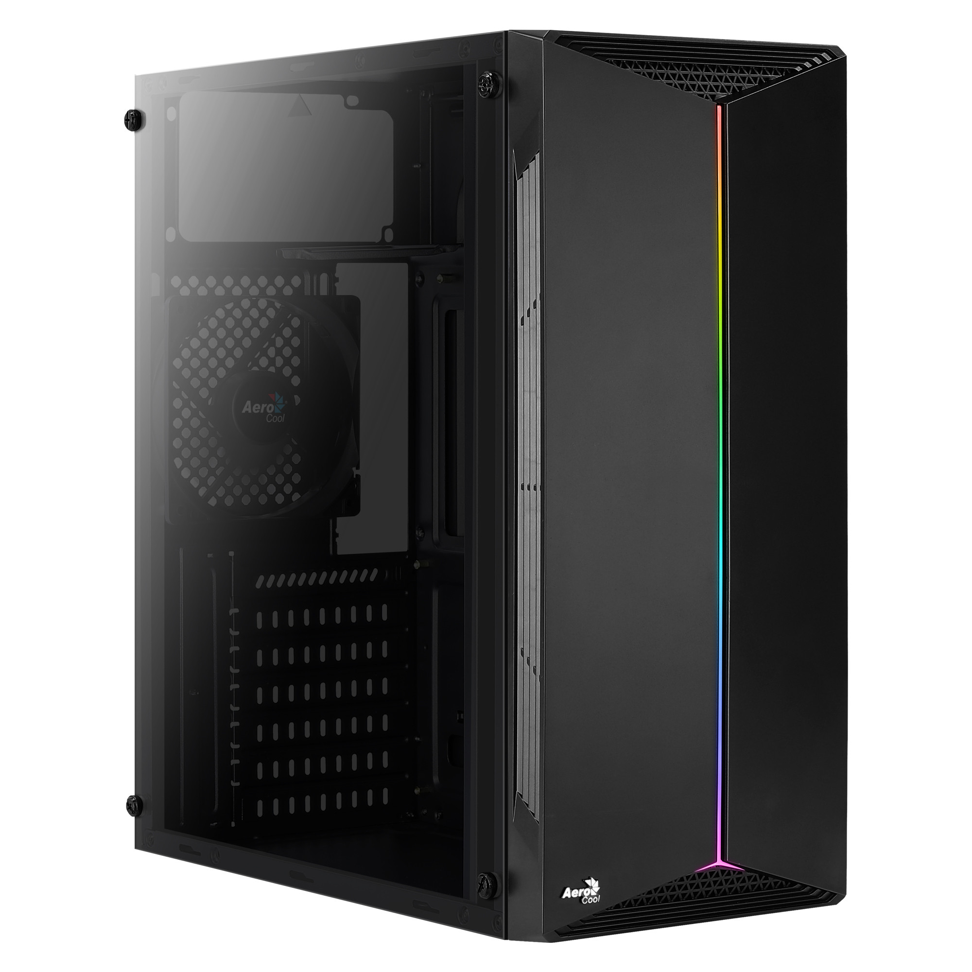 OBUDOWA AEROCOOL PGS SPLIT A USB 3.0 Black RGB - zdjęcie 1