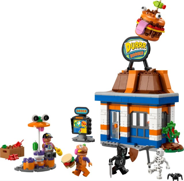 LEGO FORTNITE 77076 DURRR BURGER RESTAURANT - zdjęcie 2