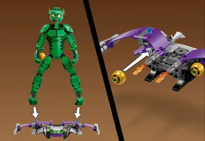 Lego Super Heroes 76284 Figurka Zielonego Goblina - zdjęcie 5