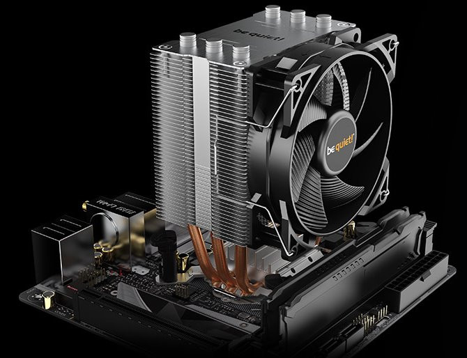 Chłodzenie CPU be quiet! PURE ROCK SLIM 2 - zdjęcie 2