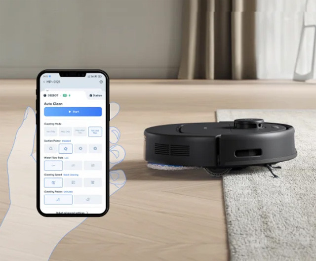 Robot sprzątający Ecovacs Deebot N30 Pro Omni czarny - zdjęcie 12