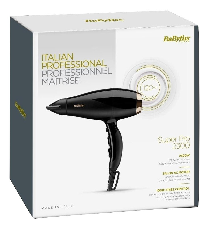 Suszarka do włosów BABYLISS 6714E - zdjęcie 2