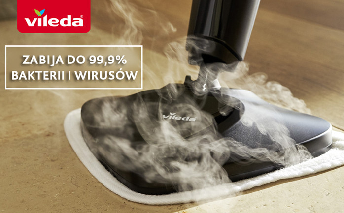 Mop parowy Vileda Steam Plus - zdjęcie 1