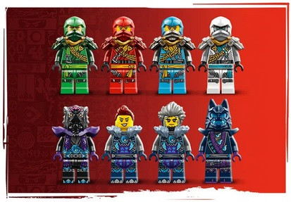 LEGO Ninjago 71813 Dojo cienia Wilczej Maski - zdjęcie 6