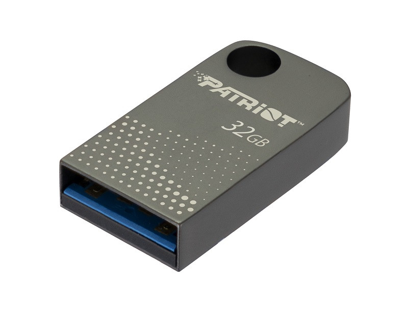 Patriot FLASHDRIVE Tab300 32GB USB 3.2 120MB/s, mini, aluminiowy, srebrny - zdjęcie 1