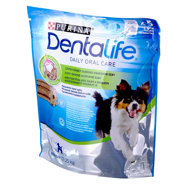PURINA Dentalife Medium - przekąska dentystyczna dla psa - 3x115g + 3x115g GRATIS! - zdjęcie 1