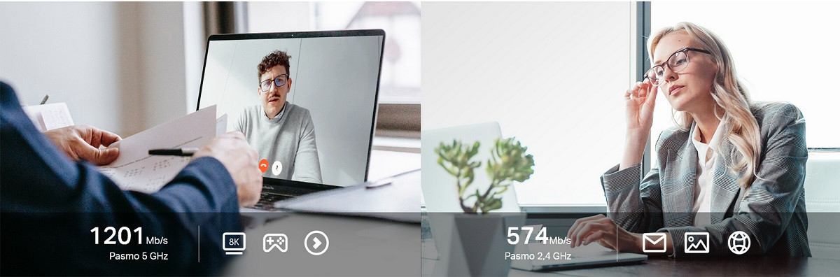 Karta sieciowa TP-LINK Archer TX20U - zdjęcie 2