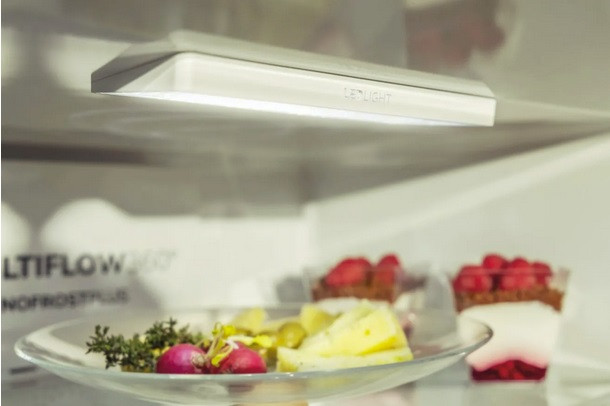 Lodówka GORENJE RF212EPW4 z zamrażalnikiem górnym 117cm - zdjęcie 2