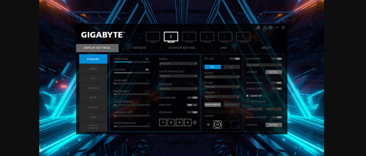 MONITOR GIGABYTE LED 27" M27Q rev 2.0 170Hz - zdjęcie 4