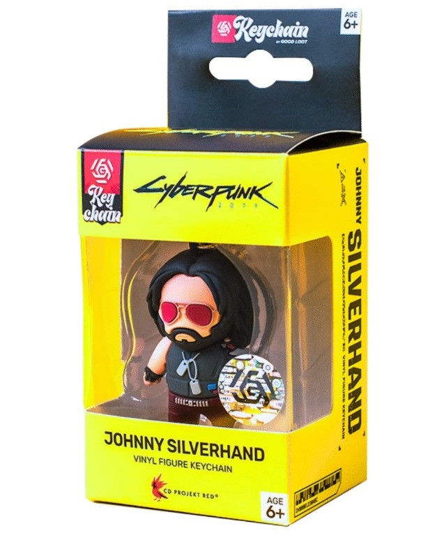 Brelok 3D Good Loot Cyberpunk 2077 Johnny Silverhand - zdjęcie 1