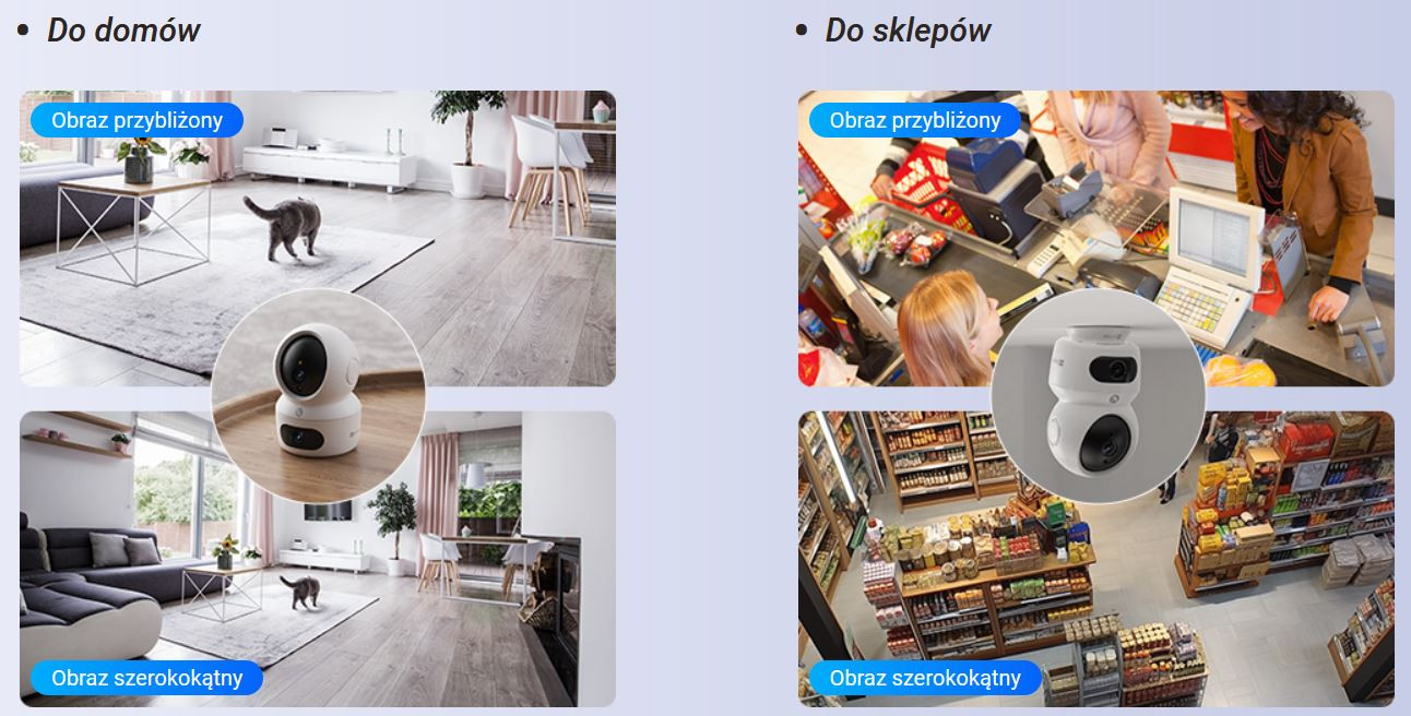KAMERA IP EZVIZ H7C 2K+ (4MP+4MP) - zdjęcie 6