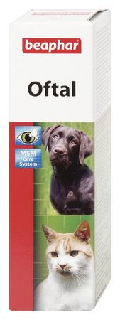 BEAPHAR Oftal - krople do pielęgnacji oczu dla psa i kota - 50ml - zdjęcie 1