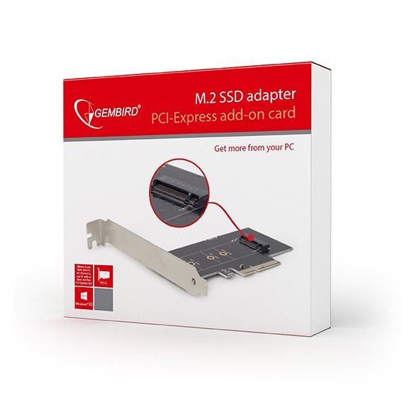 GEMBIRD KARTA PCI-EXPRESS->M.2 SSD LOW PROFILE - zdjęcie 2
