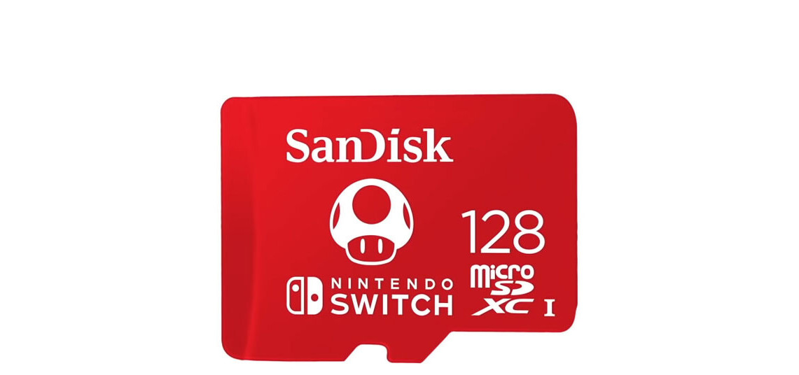 SANDISK NINTENDO SWITCH microSDXC 128GB V30 UHS-I - zdjęcie 1