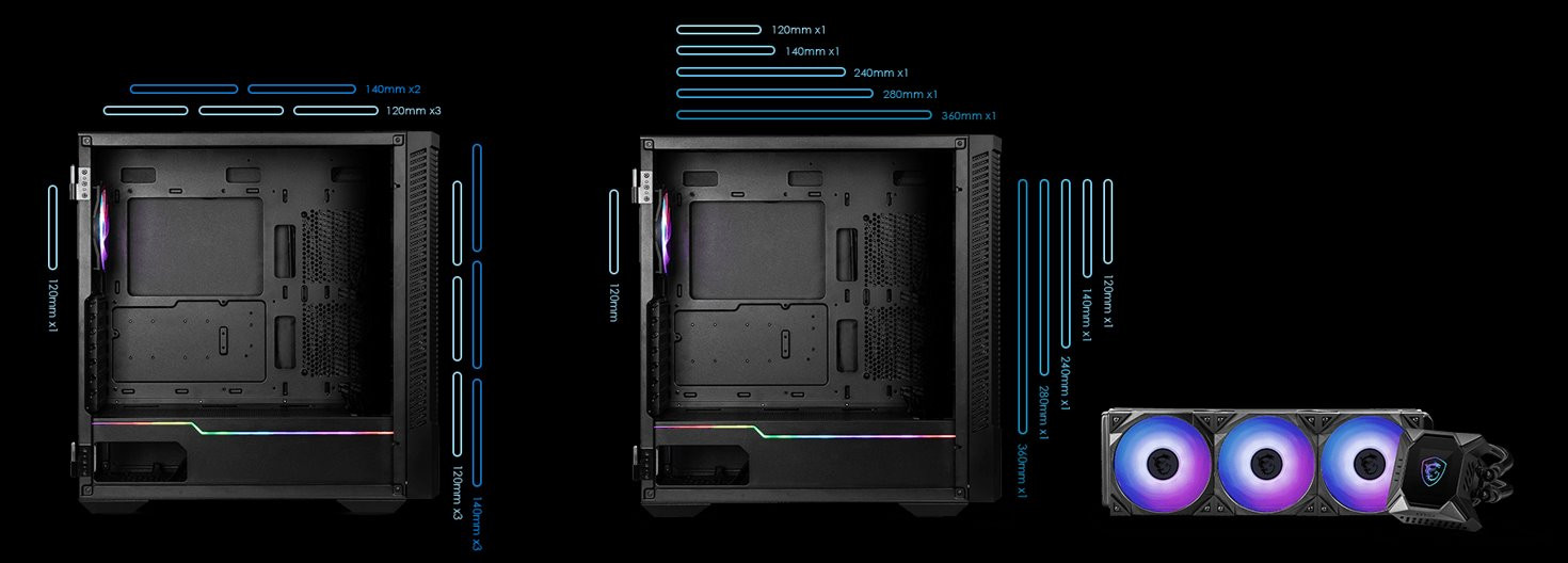 Obudowa MSI MPG VELOX 100P AIRFLOW (306-7G18P25-809) - zdjęcie 14