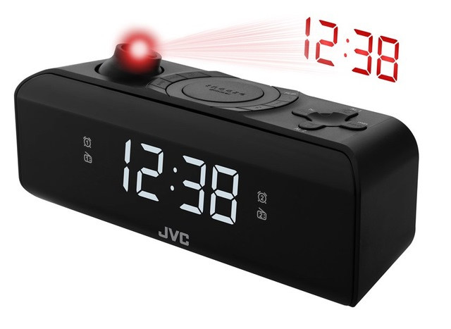 Radiobudzik JVC RA-E211B black - zdjęcie 1