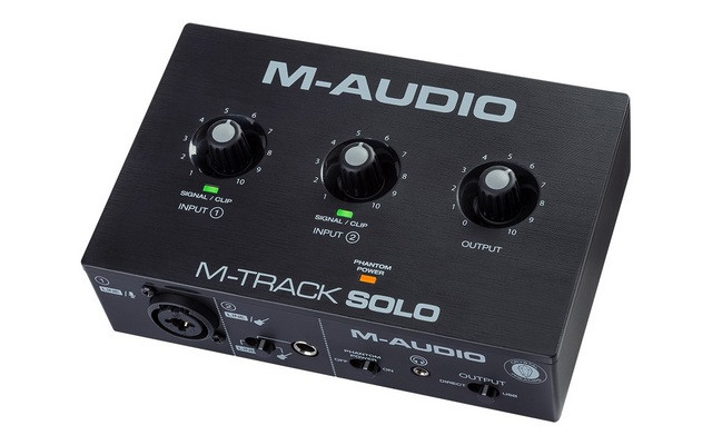 M-AUDIO M-Track SOLO - Interfejs Audio USB - zdjęcie 1