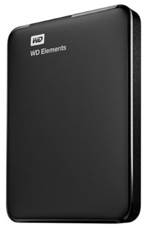 Dysk zewnętrzny HDD WD Elements (1TB; 2.5"; USB 3.0; Czarny; WDBUZG0010BBK-WESN) - zdjęcie 1