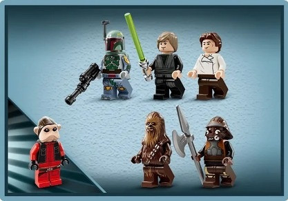 LEGO Star Wars 75396 Pustynna barka i jama sarlacca - zdjęcie 8