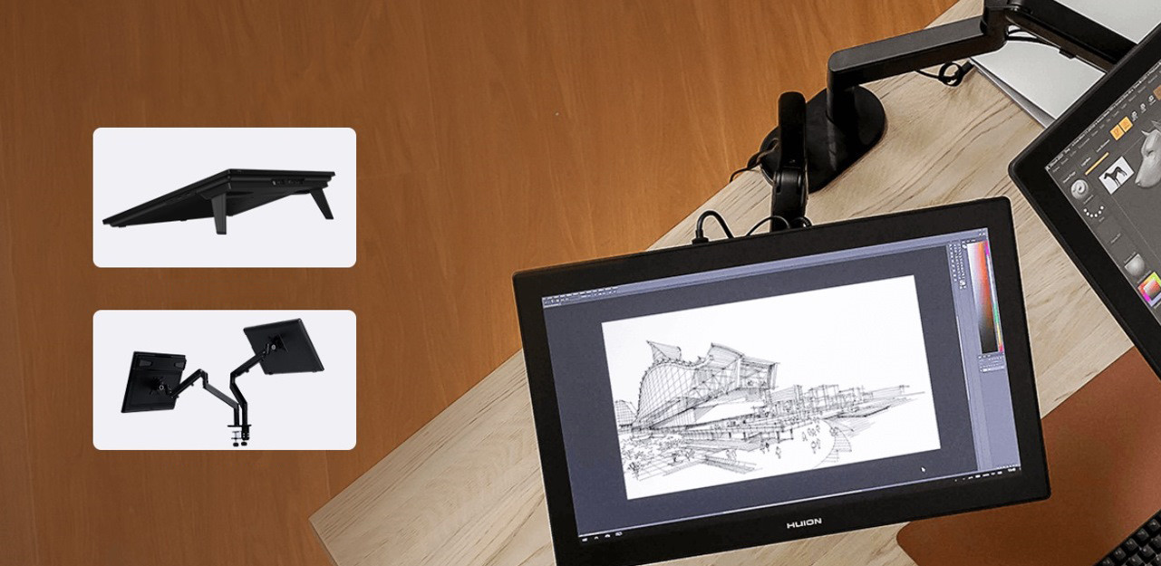 Tablet graficzny Huion Kamvas Pro 24 4K - zdjęcie 11