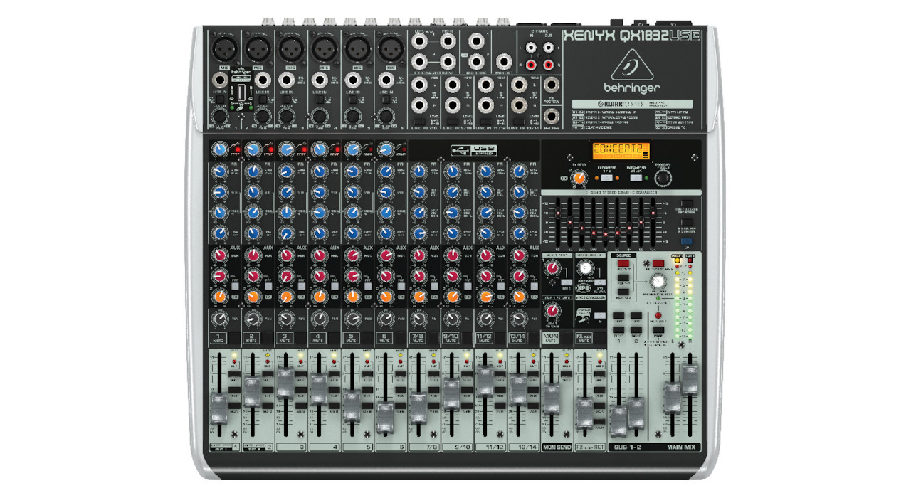 Behringer QX1832USB - Mikser audio - zdjęcie 1