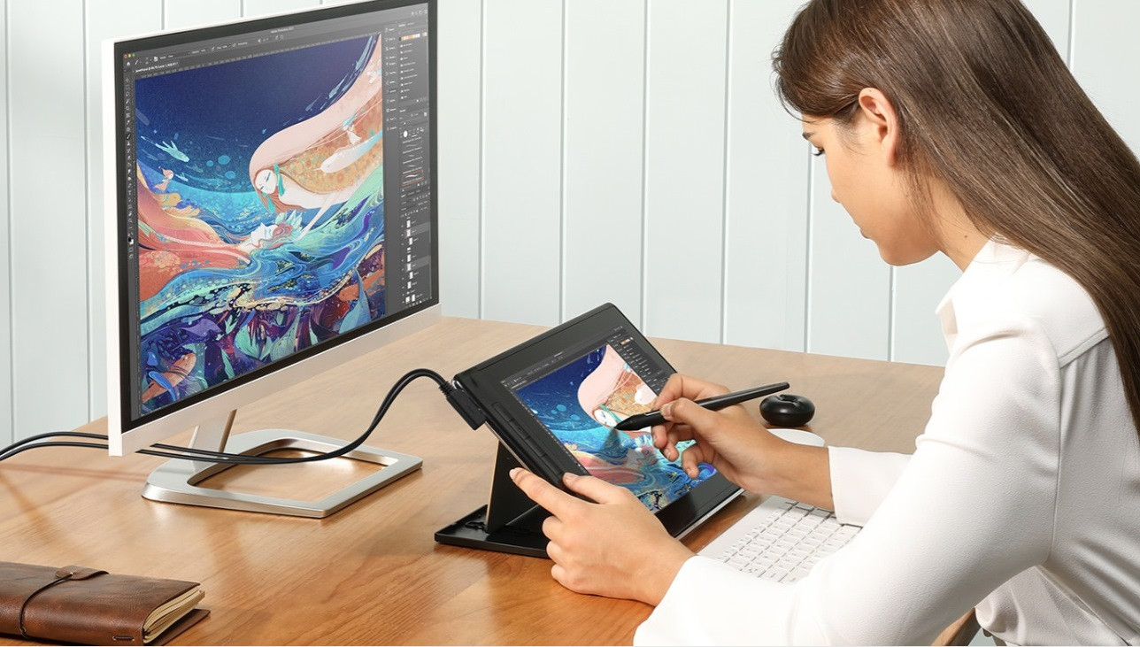 Tablet graficzny Huion Kamvas Pro 13 2.5K - zdjęcie 8