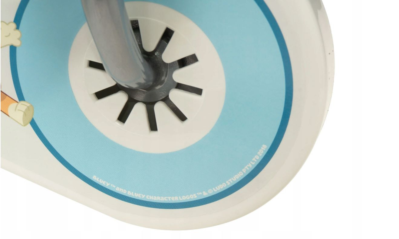 Rower dziecięcy TOIMSA Bluey 12" Błękitno-limonkowy - zdjęcie 10