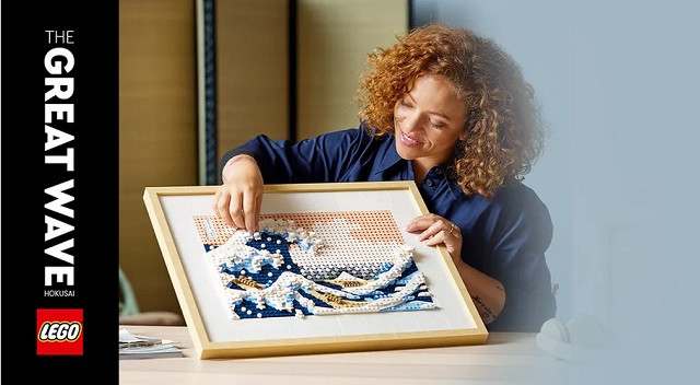LEGO ART 31208 Hokusai. Wielka fala w Kanagawie - zdjęcie 3