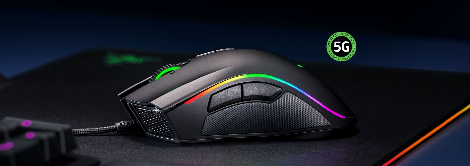 Mysz Razer Mamba Elite Black - zdjęcie 3